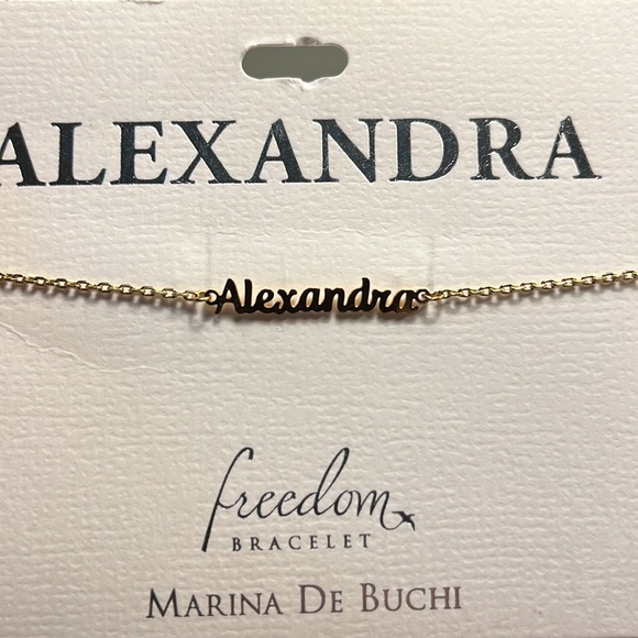 4017-PTT Freedom “Name”
Personalized Bracelets Nickel Free Gold Color New - Picture 12 of 12